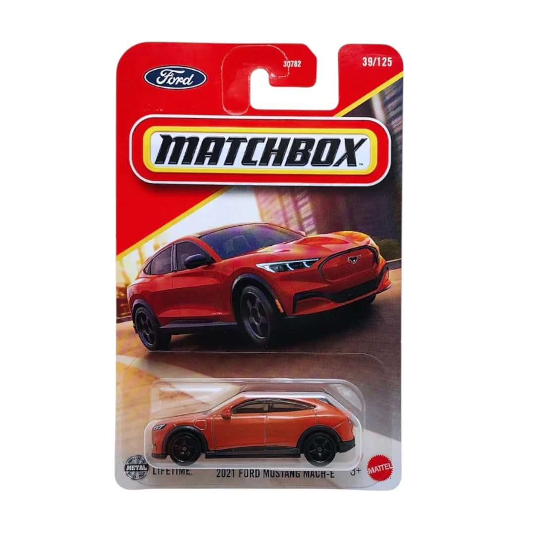 Matchbox Ford Mustang Mach-E 2021 Electric SUV #39/125 Diecast Model