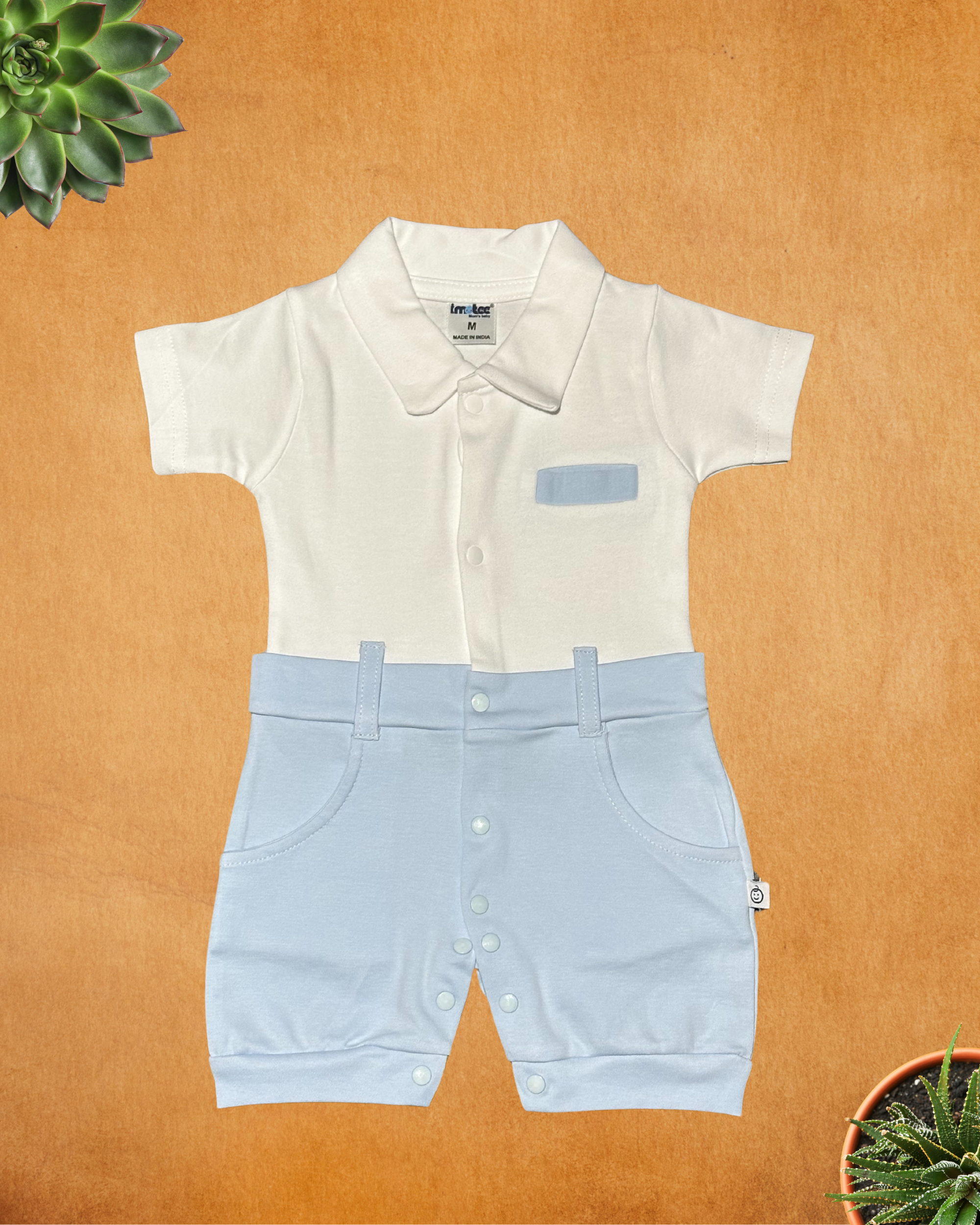 Baby Boy Baba Suit – Multi Color | 0-9 Months