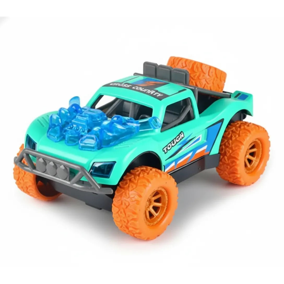 Alloy Realistic Pull-Back Car Toy with Music and Lights