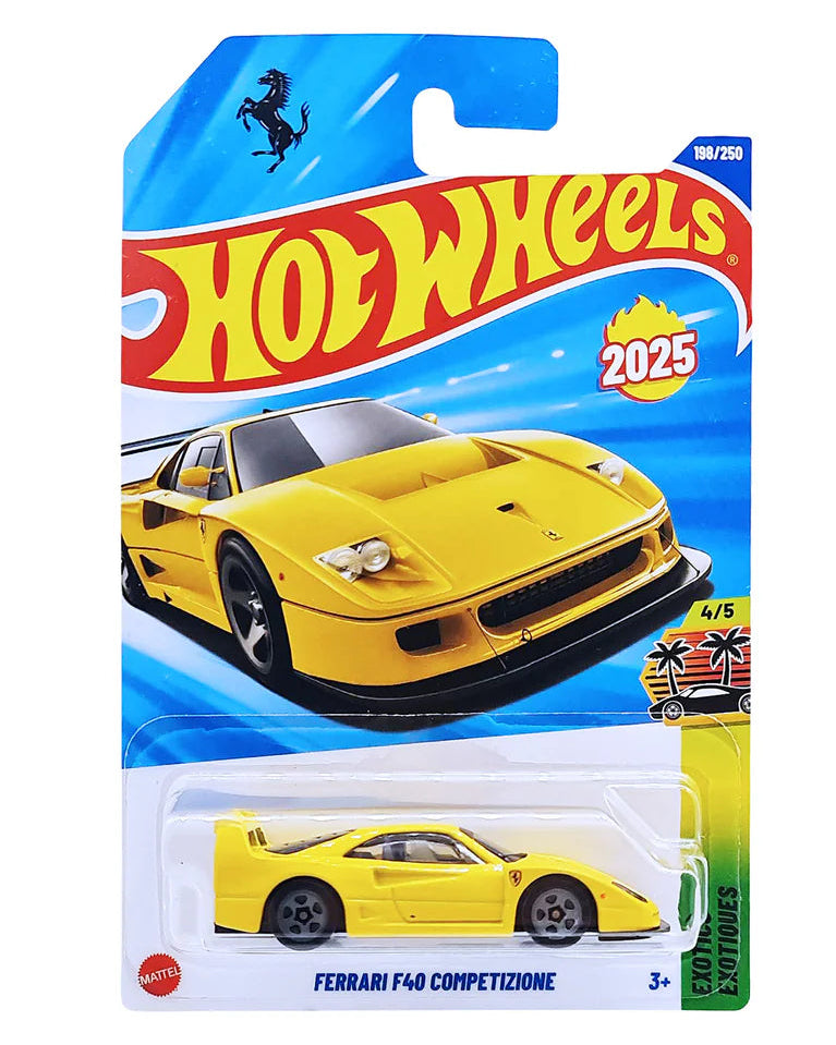 Hot Wheels Ferrari F40 Competizione - 2025 HW Exotics (198/250)