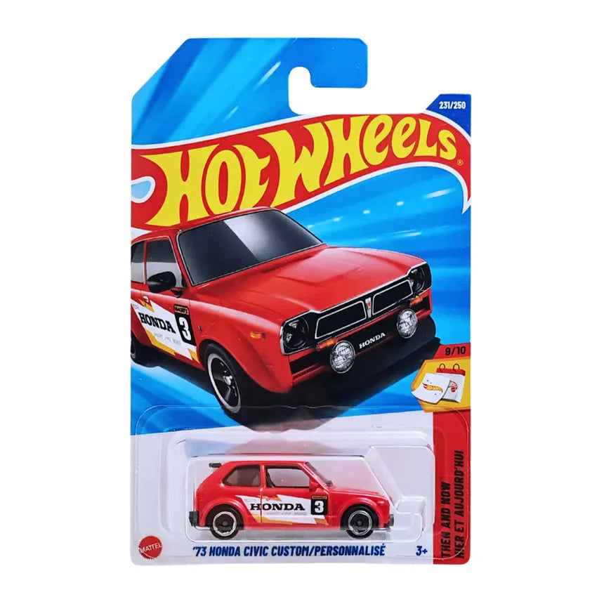 Hot Wheels – ’73 Honda Civic Custom – Then and Now
