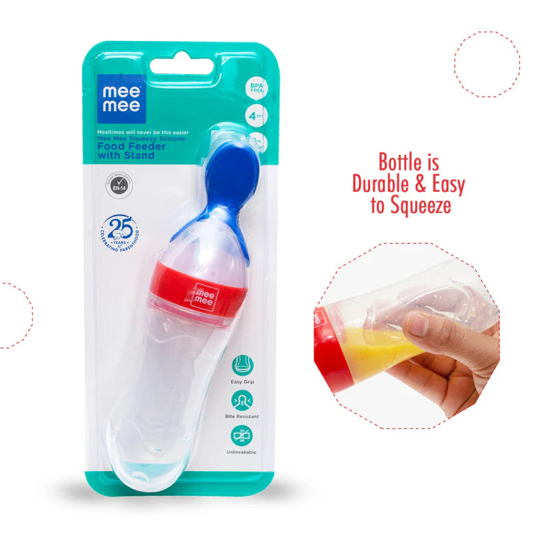 Squeezy Silicone Food Feeder – Baby Essentials for Newborn Feeding
