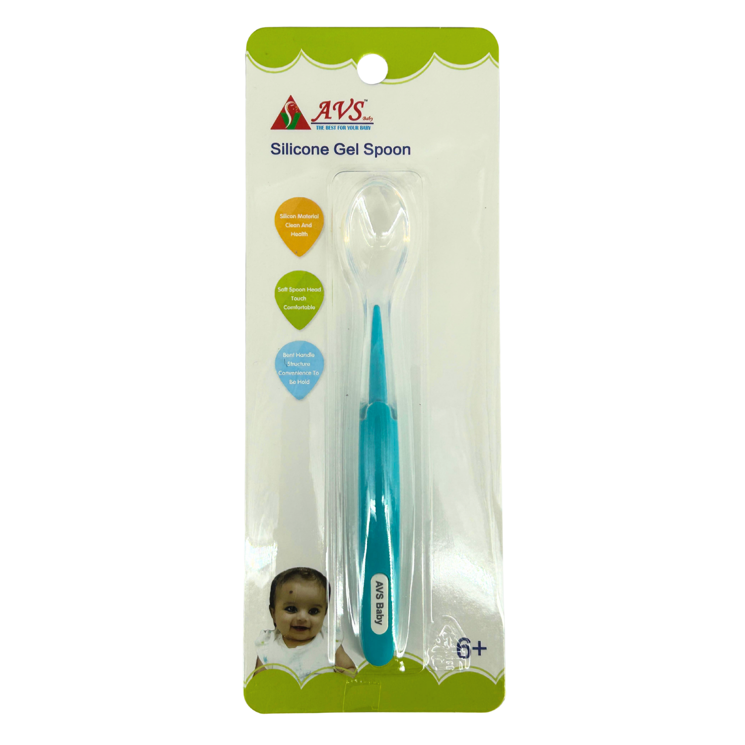 Silicone Gel Baby Feeding Spoon – Soft BPA-Free Baby Spoon for Infants & Toddlers | Baby Essentials & Newborn Feeding Accessories