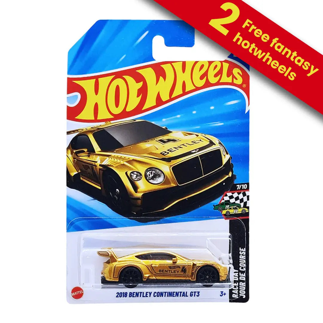 Hot Wheels 2018 Bentley Continental GT3 – Race Day