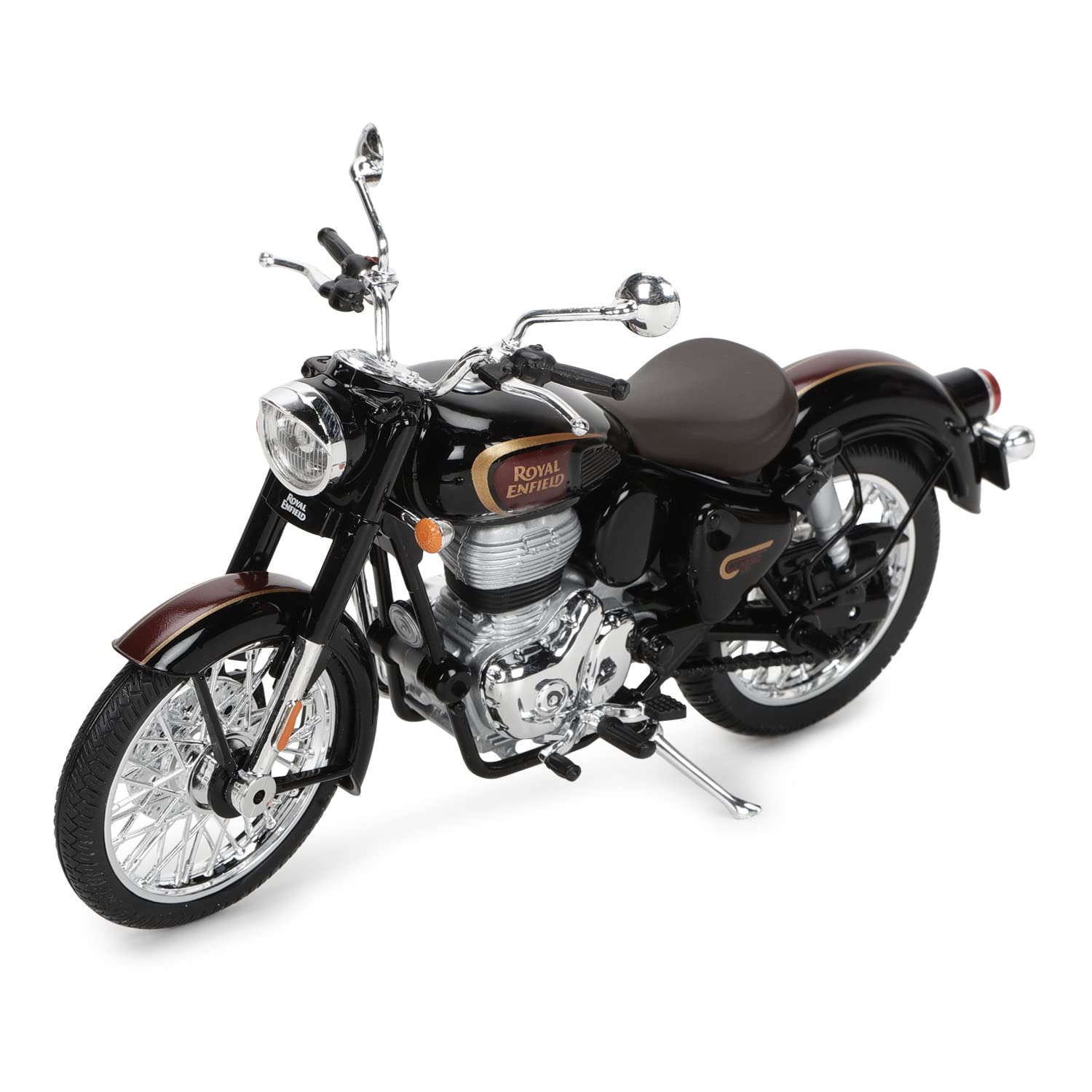 Royal Enfield Classic 500 Die-Cast Scale Model Bike – Toy Bike for Kids & Collectors