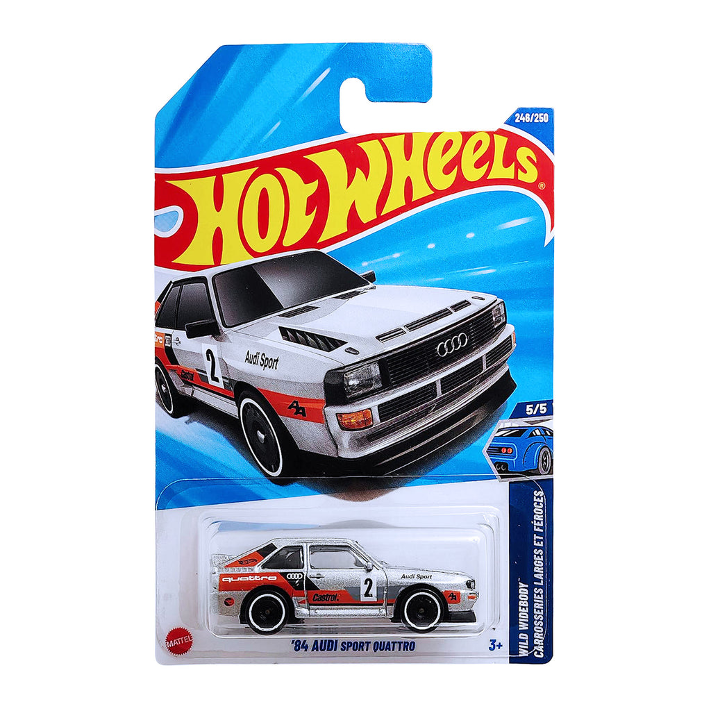 Hot Wheels 1984 Audi Sport Quattro – Wild Widebody Carrosseries larges et féroces 246/250