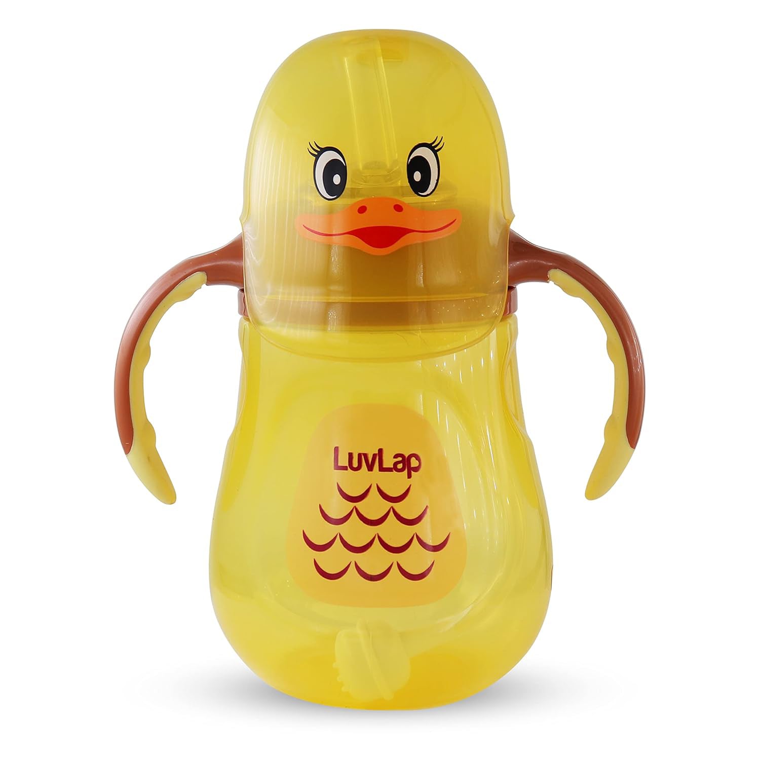 Character Sipper Bottle with Weighted Straw – Baby Essentials for Newborn Feeding