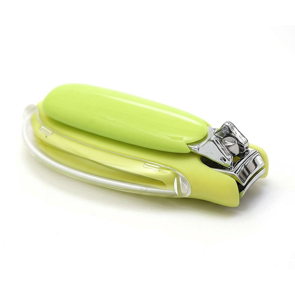 Baby Nail Cutter with Safety Cap & Nail Collector – Baby Essentials for Newborn Care