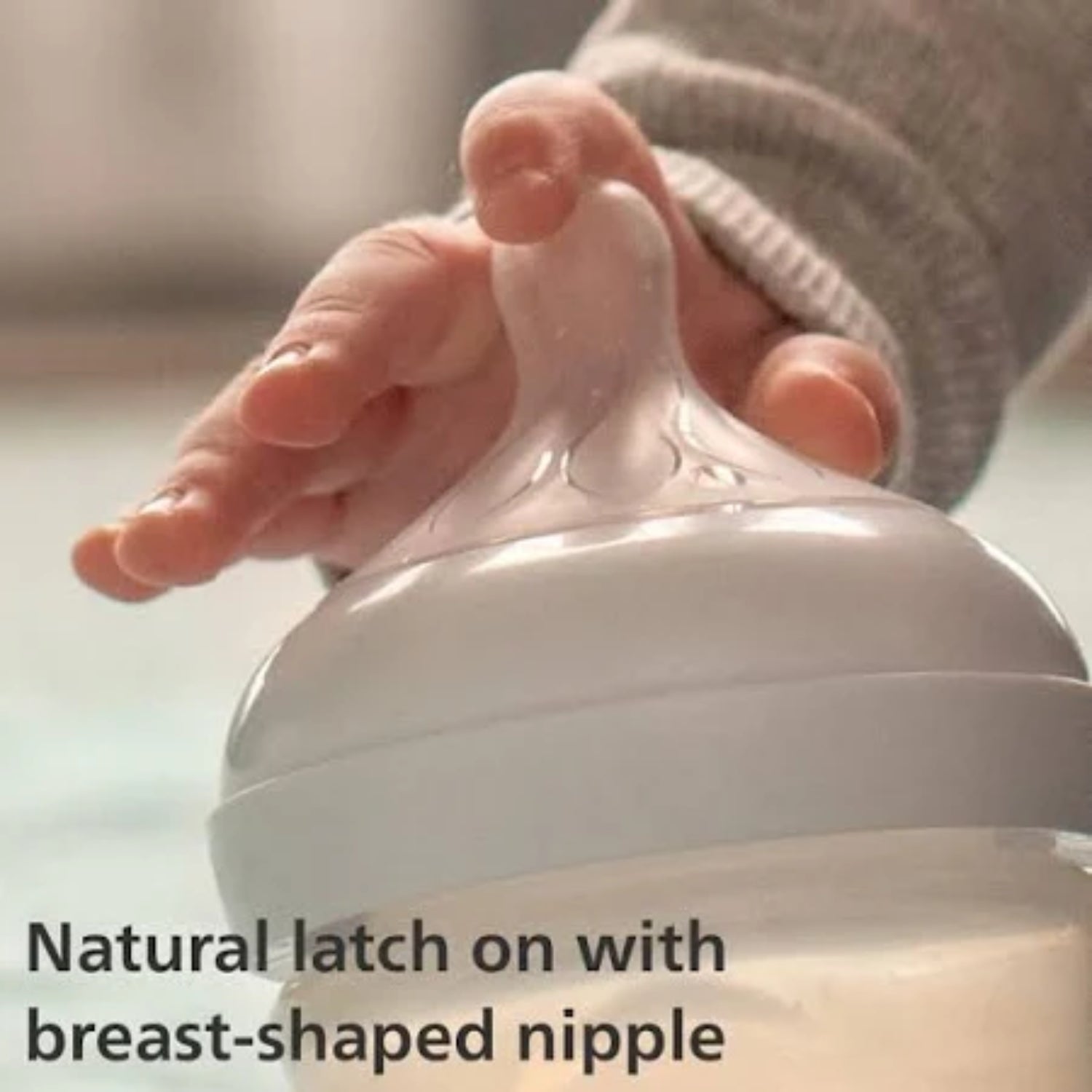 Baby Feeding Bottle with Ultra-Soft Nipple – Baby Essentials for Newborns