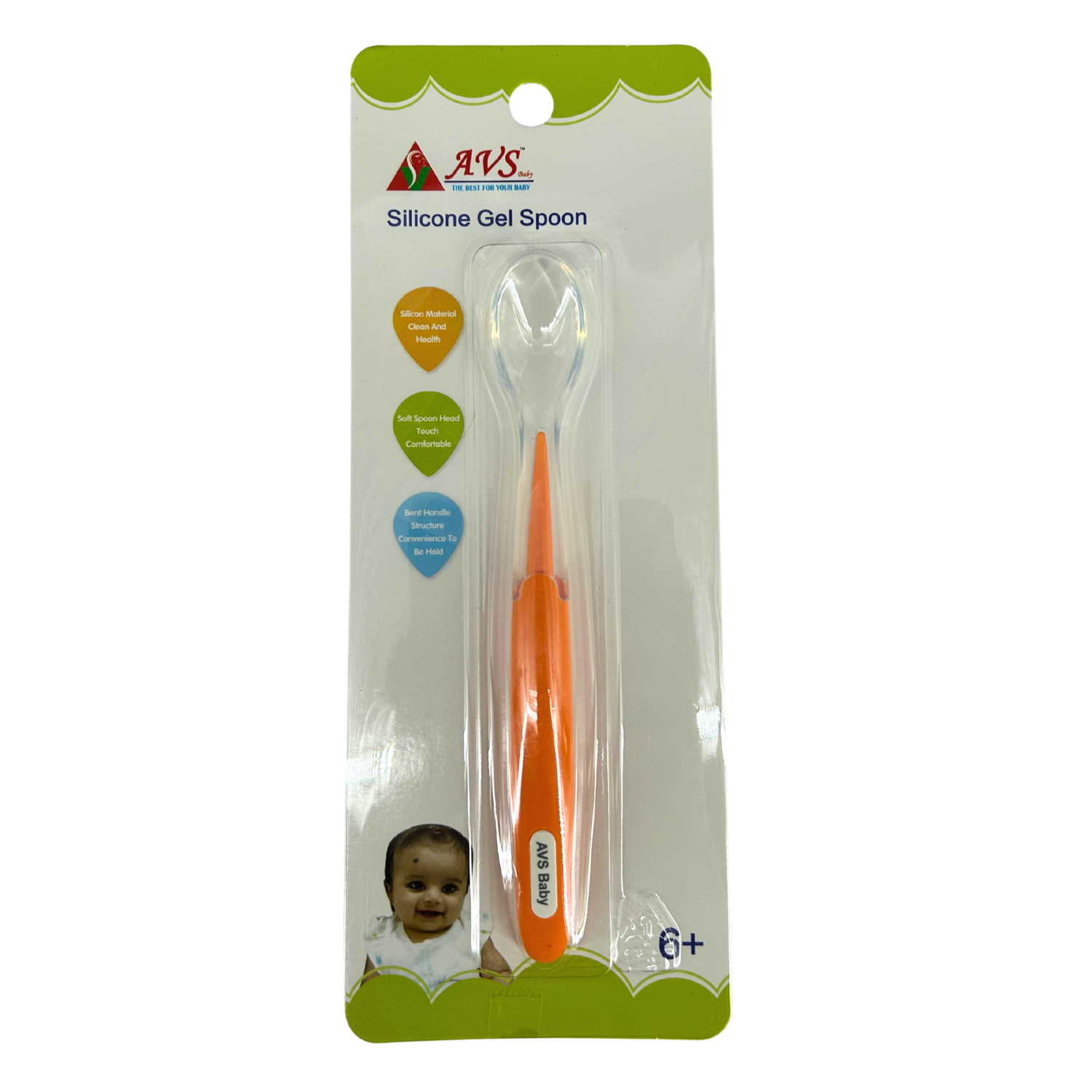 Silicone Gel Baby Feeding Spoon – Soft BPA-Free Baby Spoon for Infants & Toddlers | Baby Essentials & Newborn Feeding Accessories