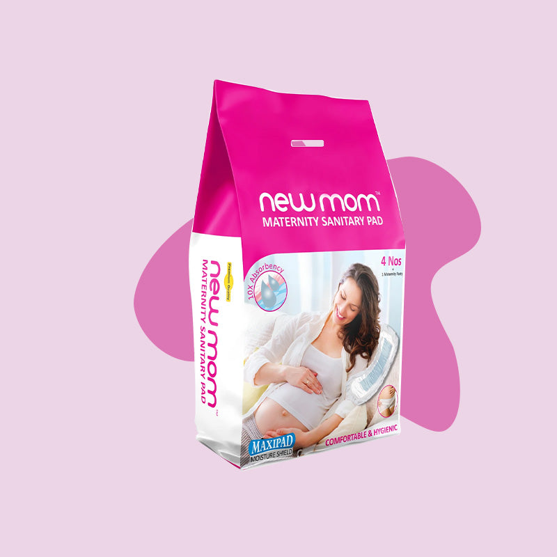New Mom Maternity Sanitary Pad (Maxi Pad) | Maternity Essentials, New Mom Essentials & Postpartum Care