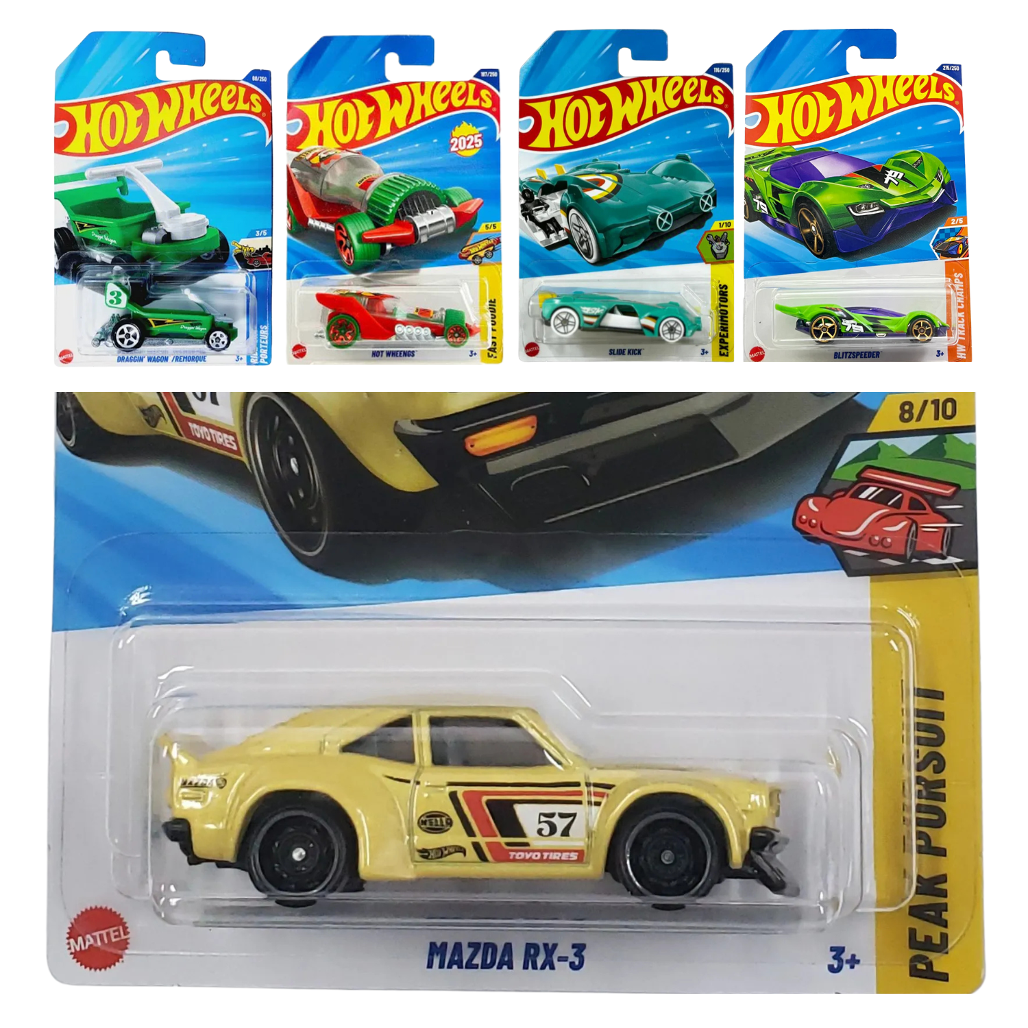 Hot Wheels Combo Pack 5 - MAZDA RX-3