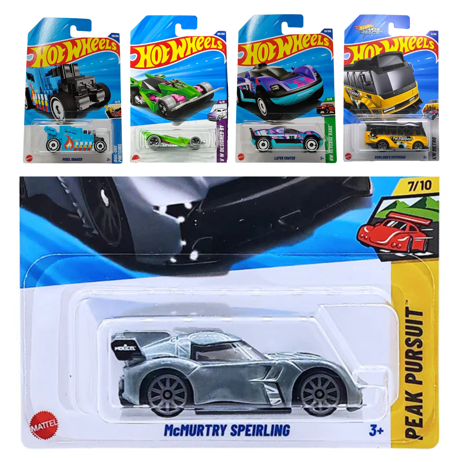 Hot Wheels Combo Pack 5 - McMURTRY SPEIRLING