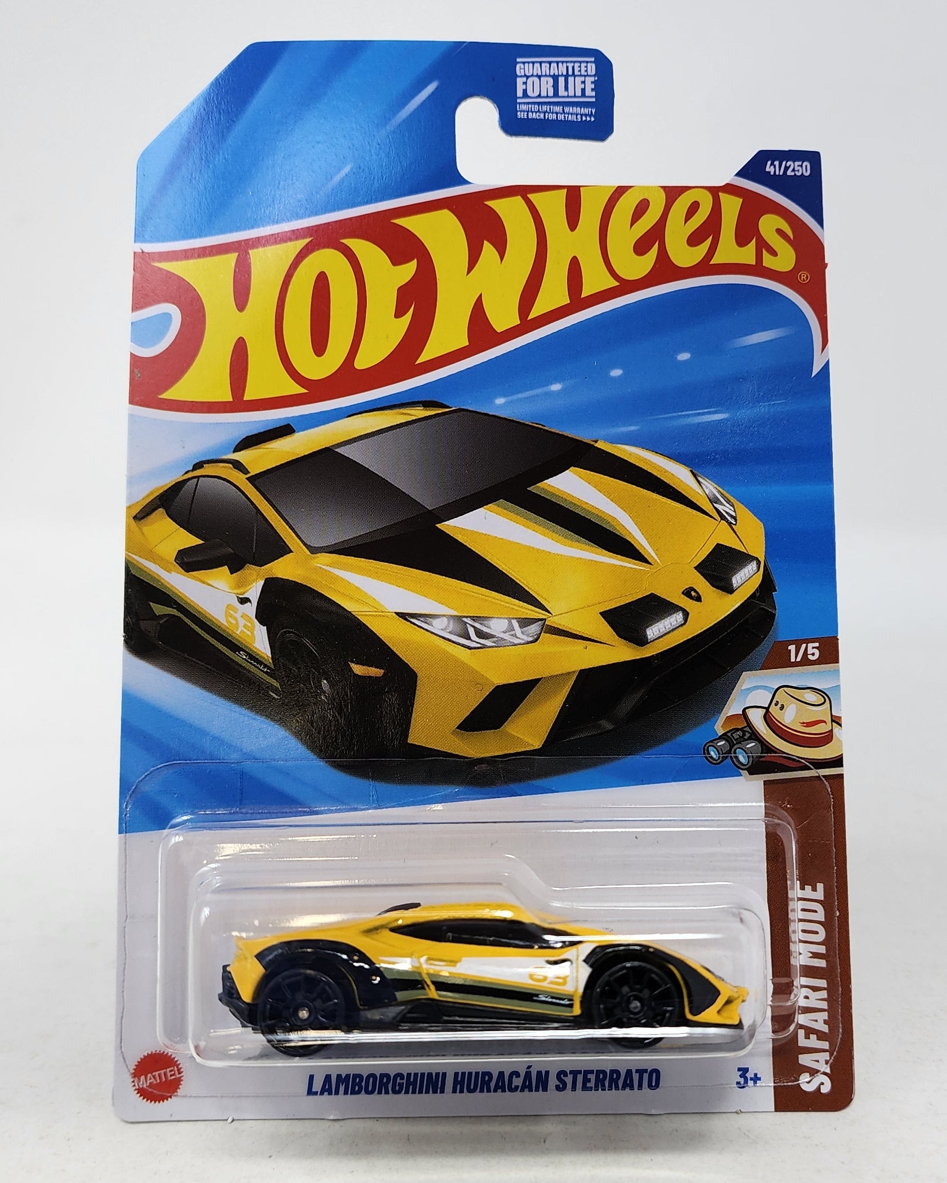 Hot Wheels Lamborghini Huracán Sterrato [Yellow] - Safari Mode Series (41/250)