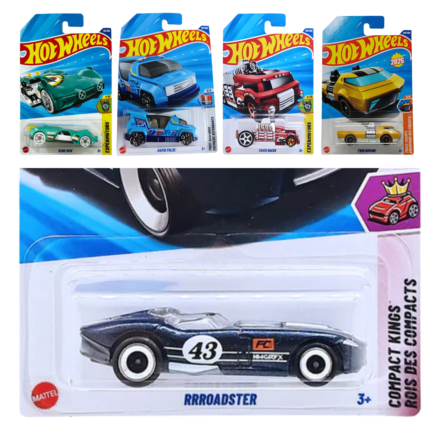 Hot Wheels Combo Pack 5 - RRROADSTER
