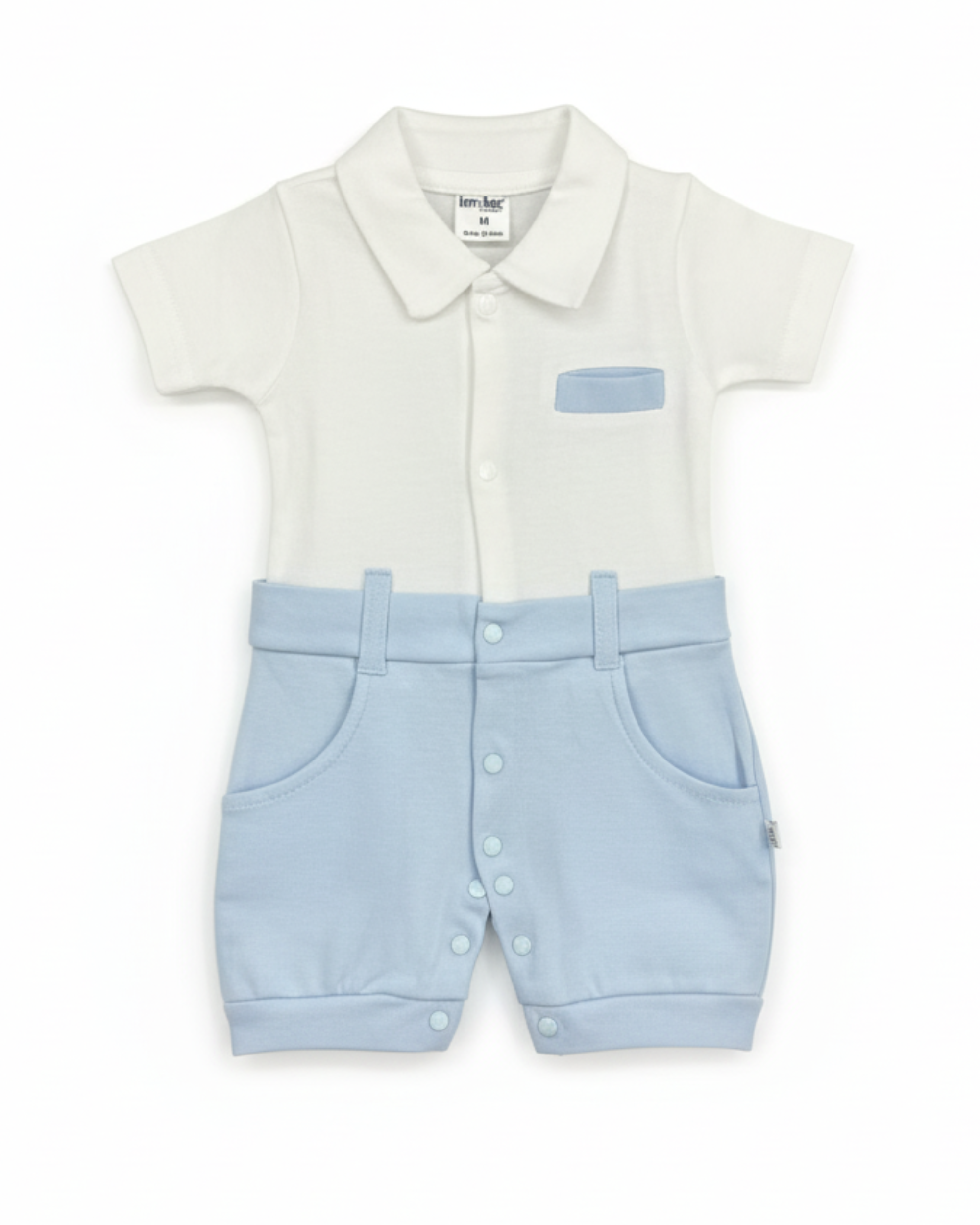 Baby Boy Baba Suit – Multi Color | 0-9 Months