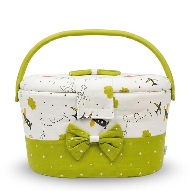 Baby Gift Basket & Newborn Starter Kit Diaper Bag Caddy Organizer Maternity Essentials for Pre & Post Delivery