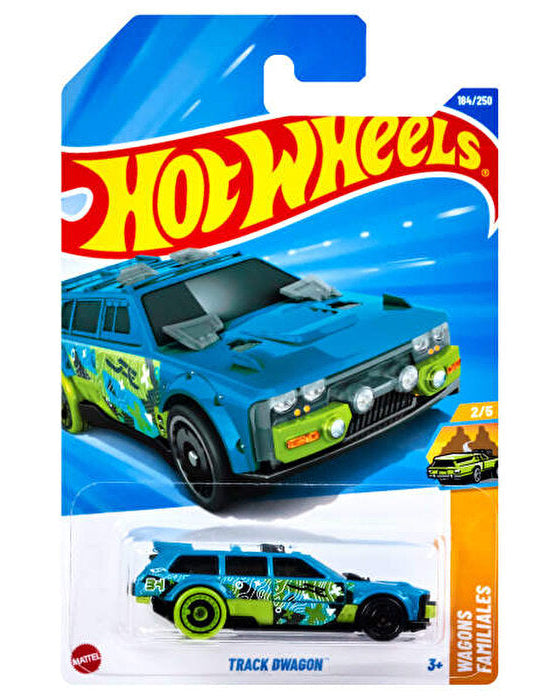 Hot Wheels Track Dwagon [Blue] - HW Wagons Series (184/250)