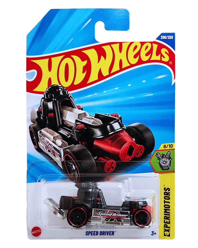 Hot Wheels Speed Driver [Black & Red] - Experimotors Series (206/250)