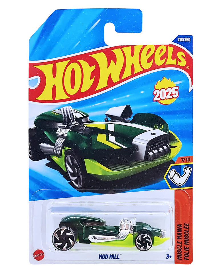 Hot Wheels Mod Mill [Dark Green] - 2025 Muscle Mania Series (218/250)