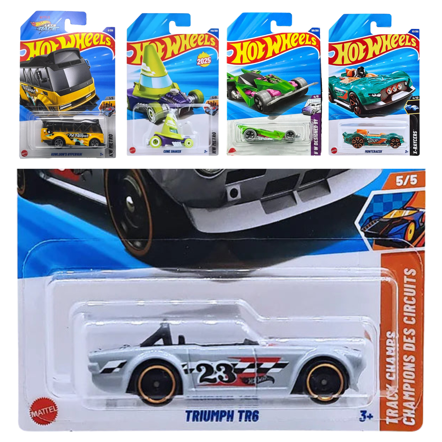 Hot Wheels Combo Pack 5 - TRIUMPH TR6