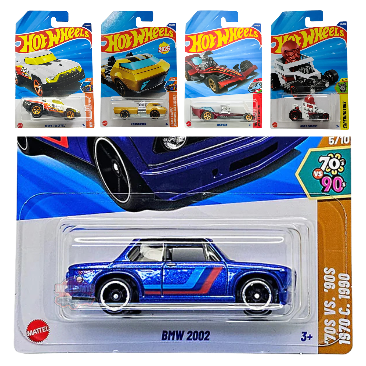Hot Wheels Combo Pack 5 - BMW 2002