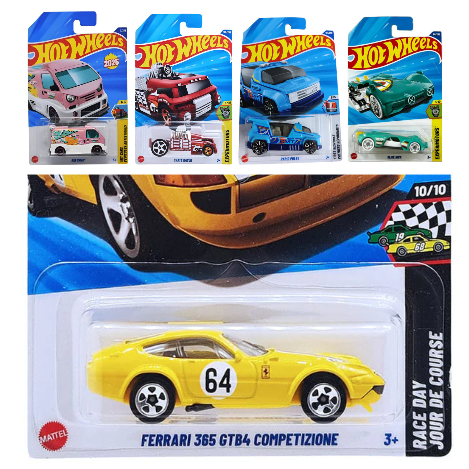 Hot Wheels Combo Pack 5 - FERRARI 365 GTB4 COMPETIZIONE
