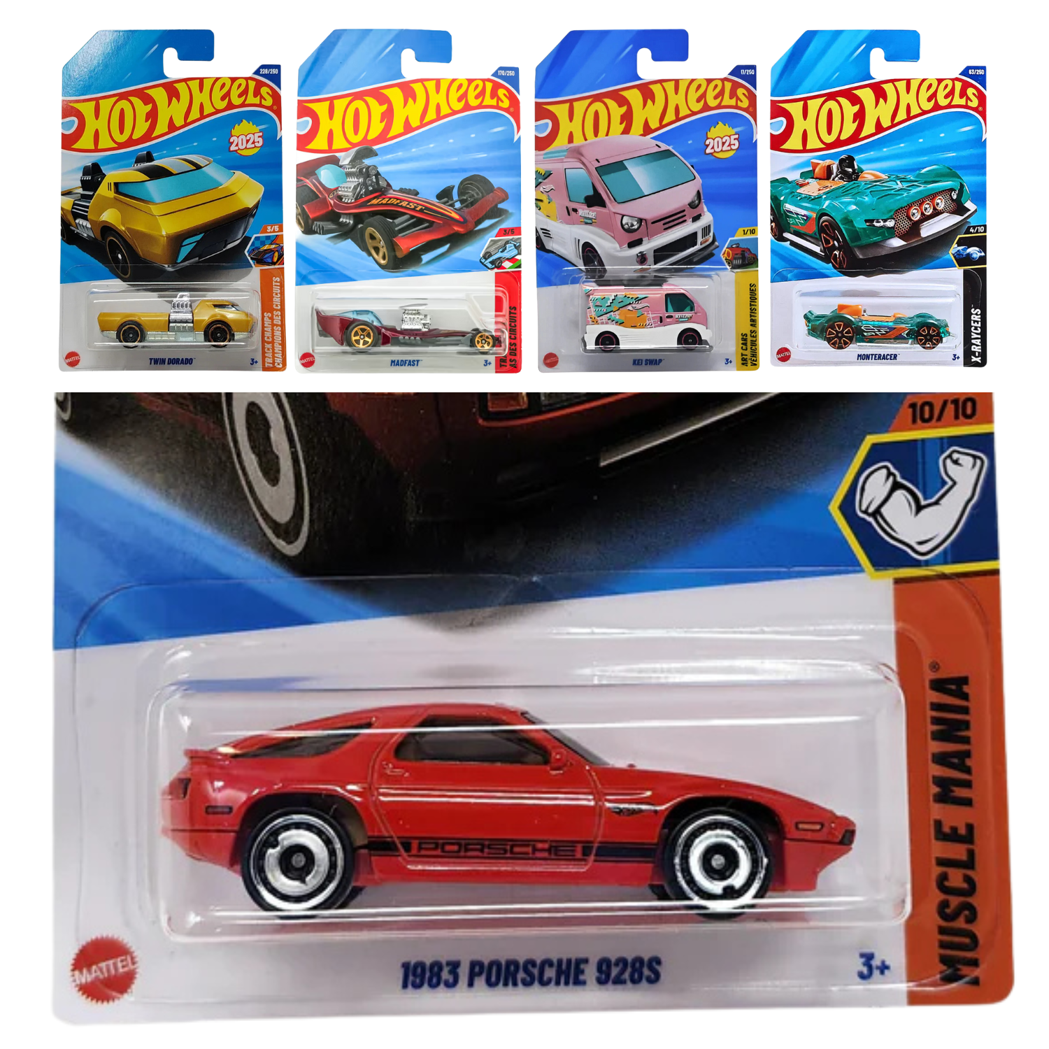 Hot Wheels Combo Pack 5 - 1983 PORSCHE 928S