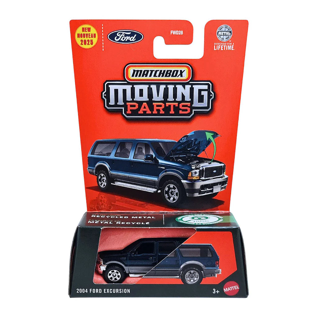 Matchbox Moving Parts - 2004 Ford Excursion [Blue]