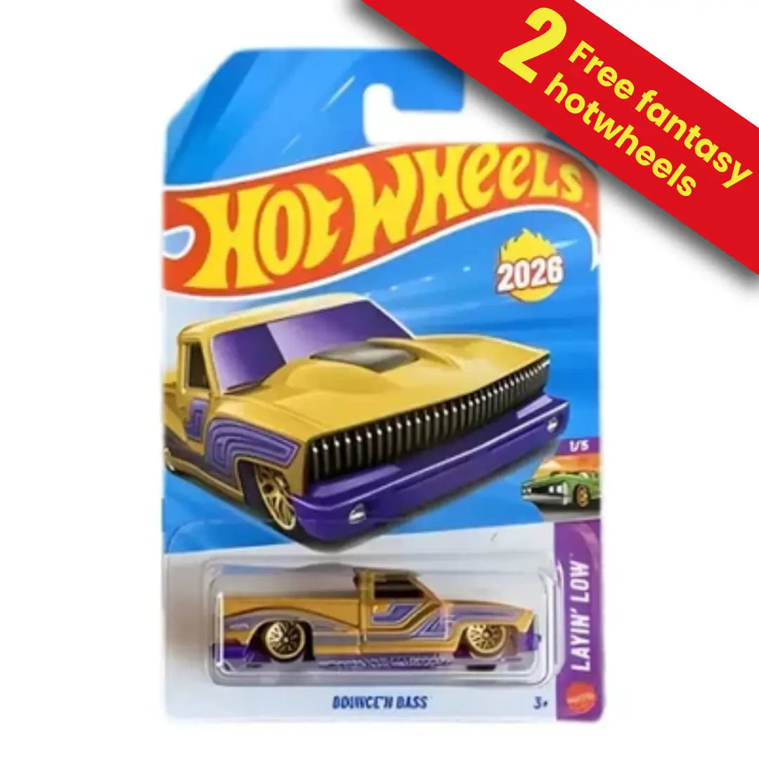 Hot Wheels Bounce n Bass Gold A Case 2026 17/250