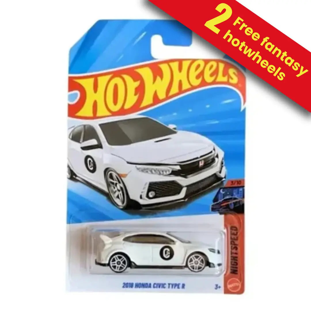 Hot Wheels 2018 Honda Civic Type R White A Case 2026