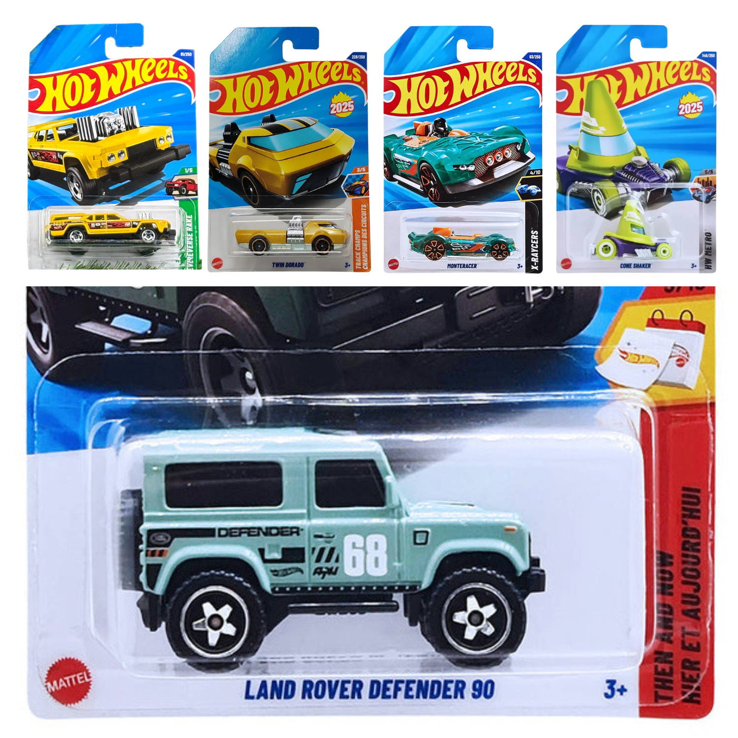 Hot Wheels Combo Pack 5 - LAND ROVER DEFENDER 90