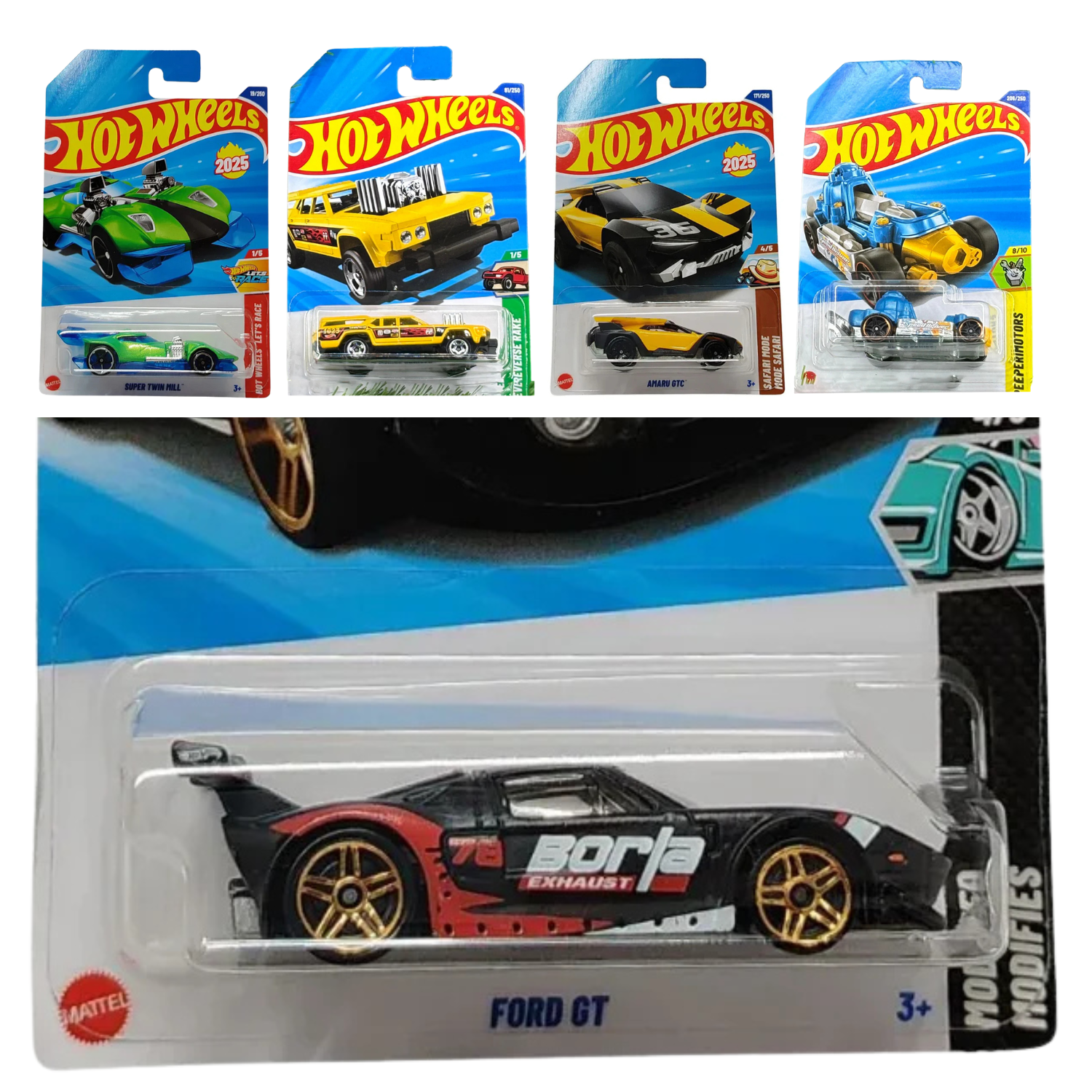 Hot Wheels Combo Pack 5 - FORD GT