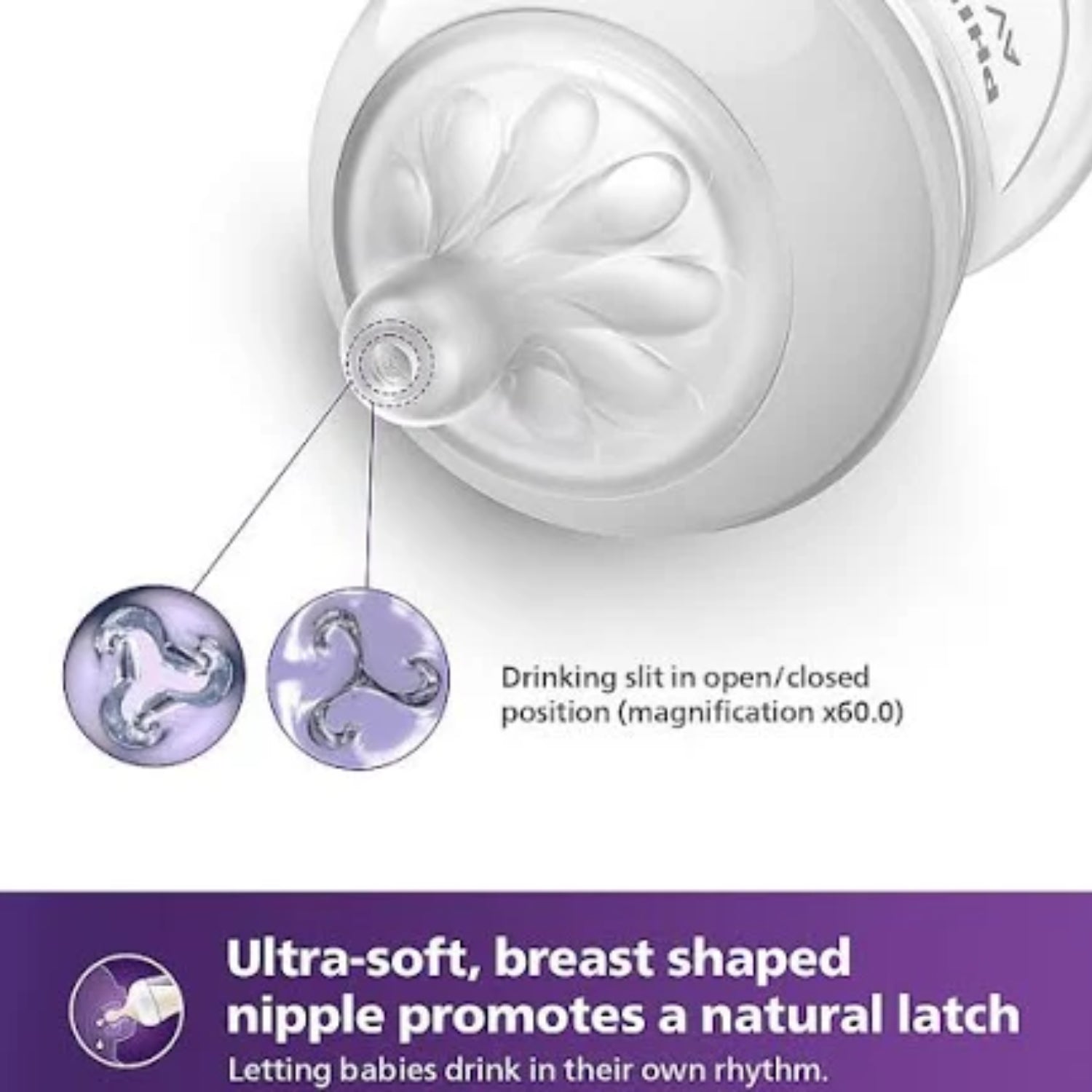 Baby Feeding Bottle with Ultra-Soft Nipple – Baby Essentials for Newborns