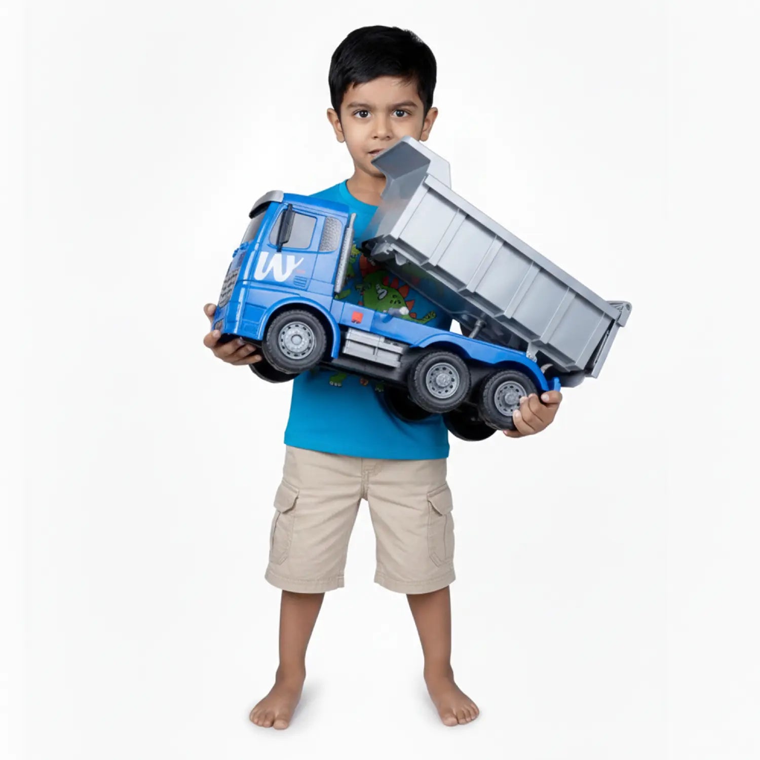 Heavy Duty Dumper Truck Toy - Friction Powered