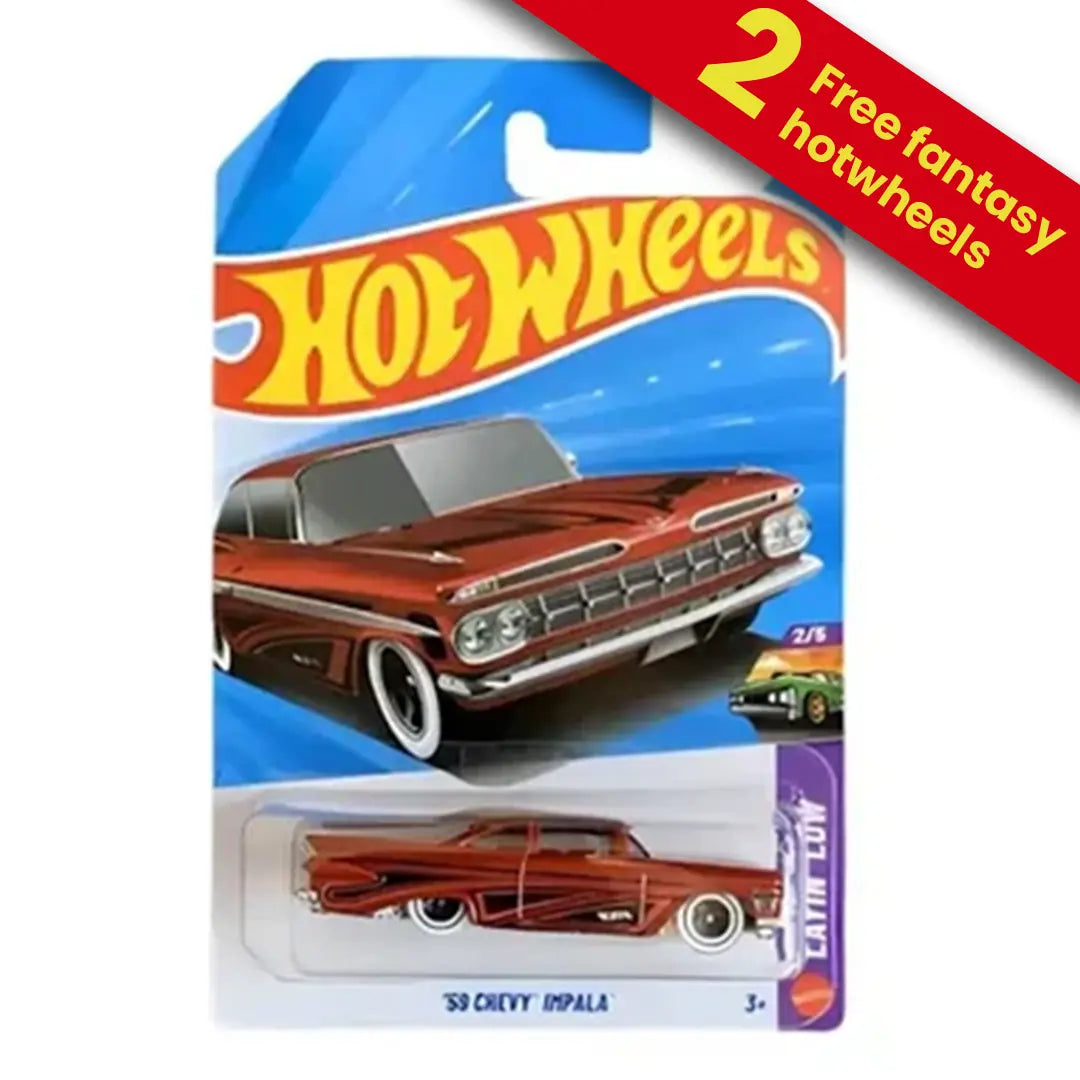 Hot Wheels 59 Chevy Impala Red A Case 2026