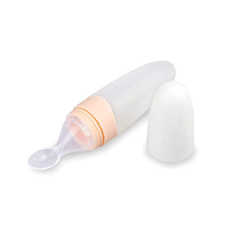 Baby Squeeze Spoon Feeder – Baby Essentials for Newborn Feeding