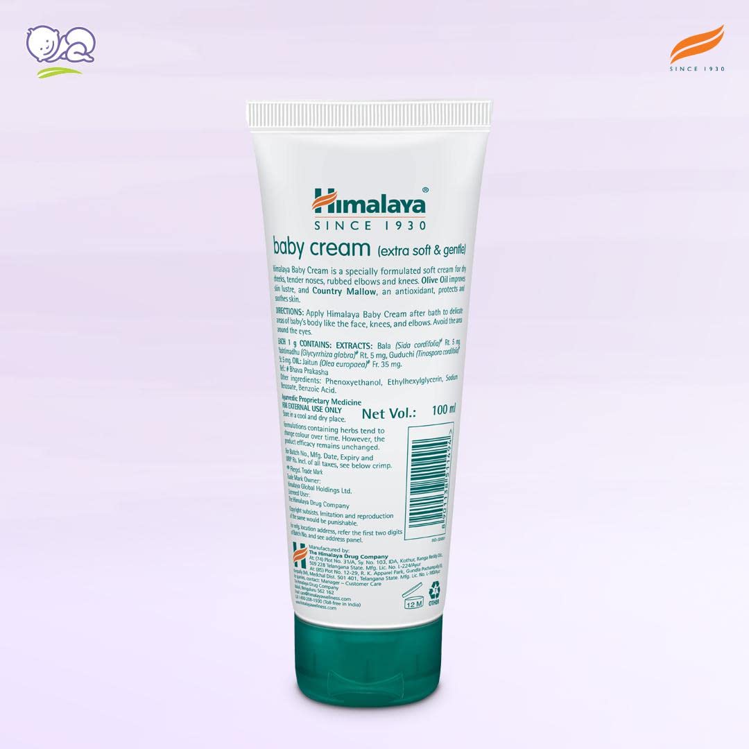 infant essential list babycream