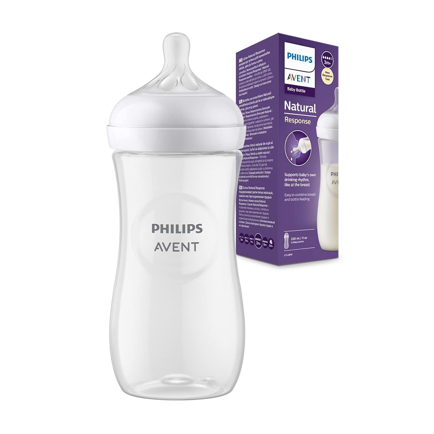 Baby Feeding Bottle with Ultra-Soft Nipple – Baby Essentials for Newborns