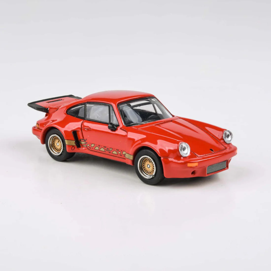 Porsche 911 Carrera RSR 3.0 Guards Red Scale 1:64 Die-Cast Model Car Toy for Kids & Collectors