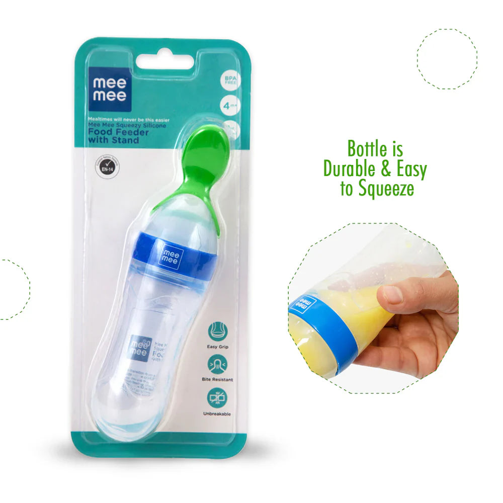 Squeezy Silicone Food Feeder – Baby Essentials for Newborn Feeding