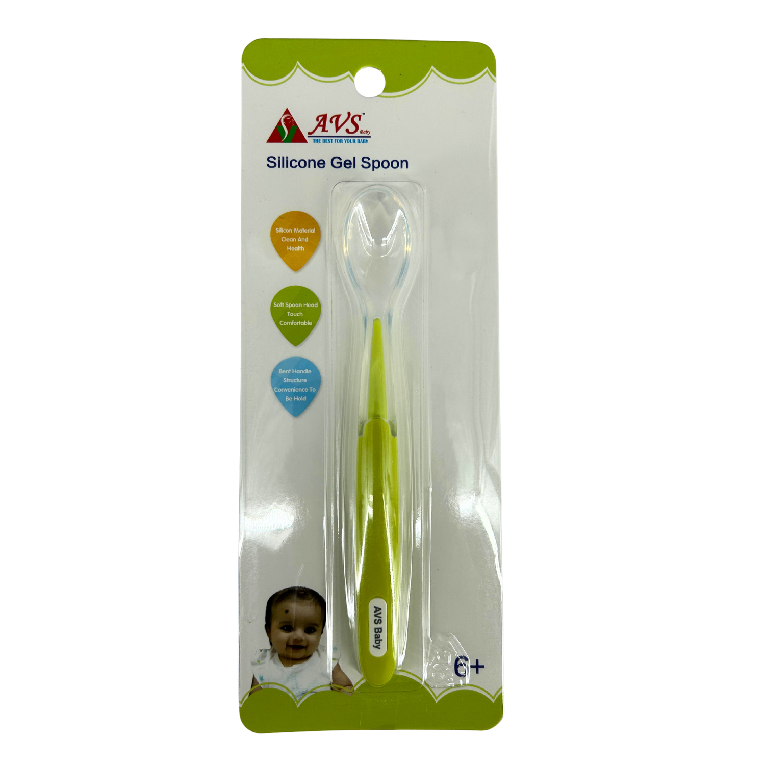 Silicone Gel Baby Feeding Spoon – Soft BPA-Free Baby Spoon for Infants & Toddlers | Baby Essentials & Newborn Feeding Accessories