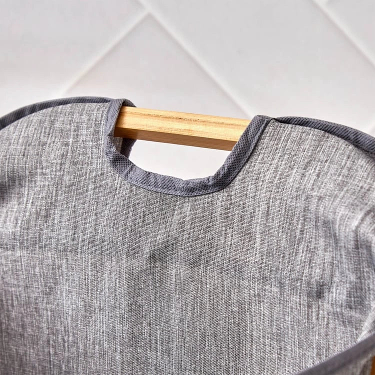 Foldable Laundry Basket with Bamboo Frame & Portable Handles – Space Saving Storage Solution