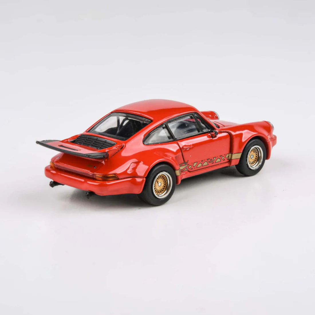 Porsche 911 Carrera RSR 3.0 Guards Red Scale 1:64 Die-Cast Model Car Toy for Kids & Collectors