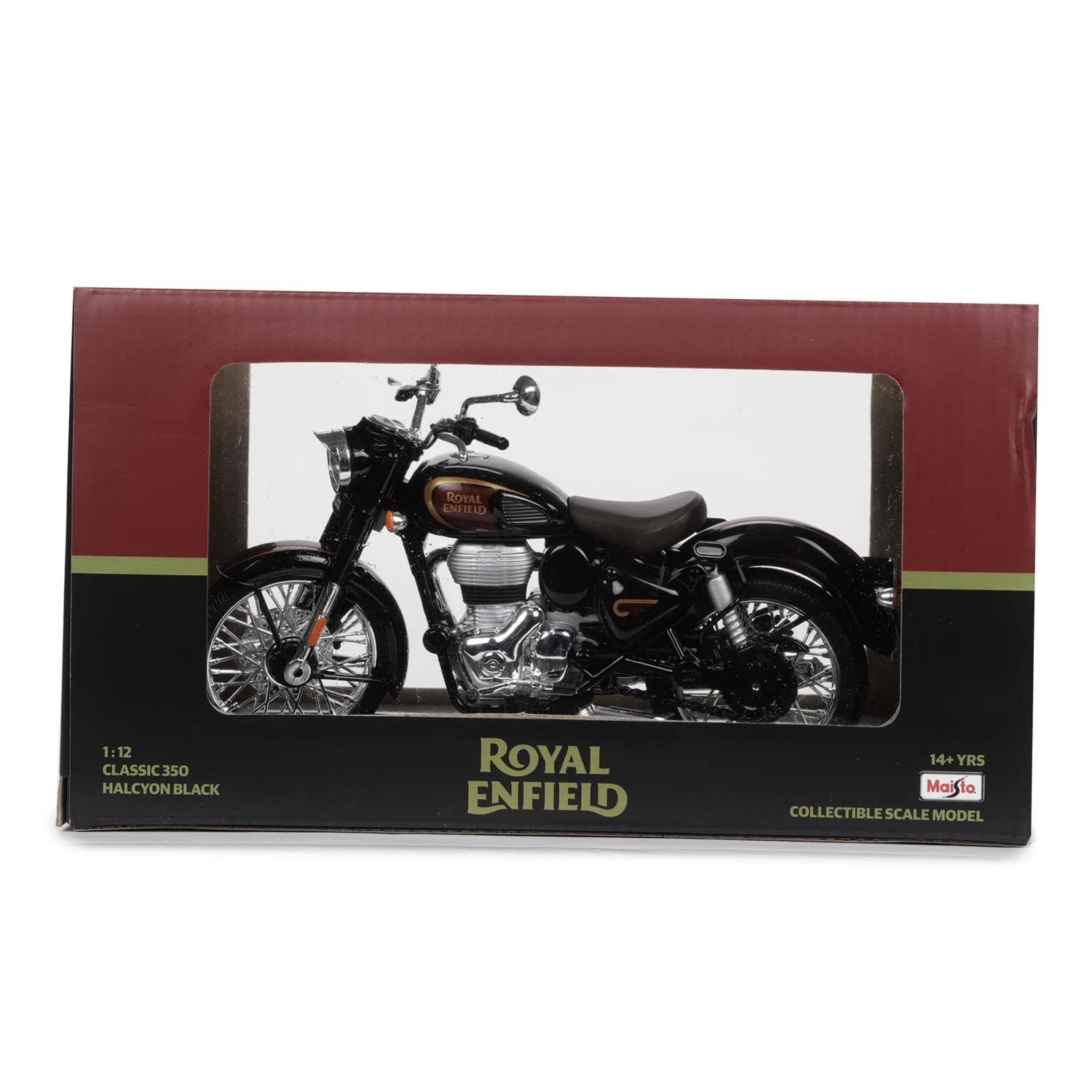 Royal Enfield Classic 500 Die-Cast Scale Model Bike – Toy Bike for Kids & Collectors