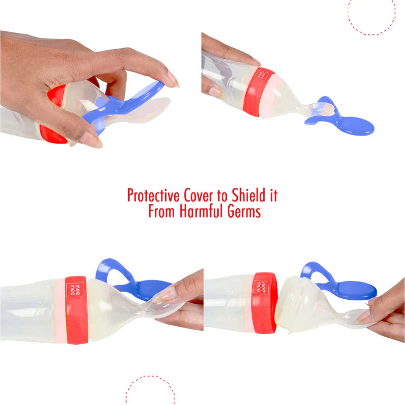 Squeezy Silicone Food Feeder – Baby Essentials for Newborn Feeding