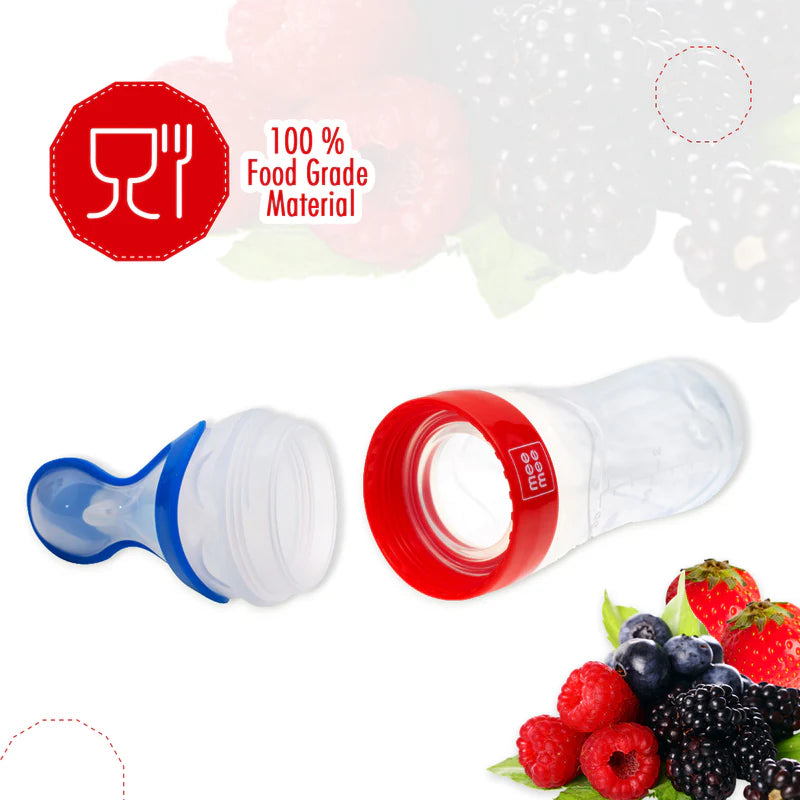 Squeezy Silicone Food Feeder – Baby Essentials for Newborn Feeding