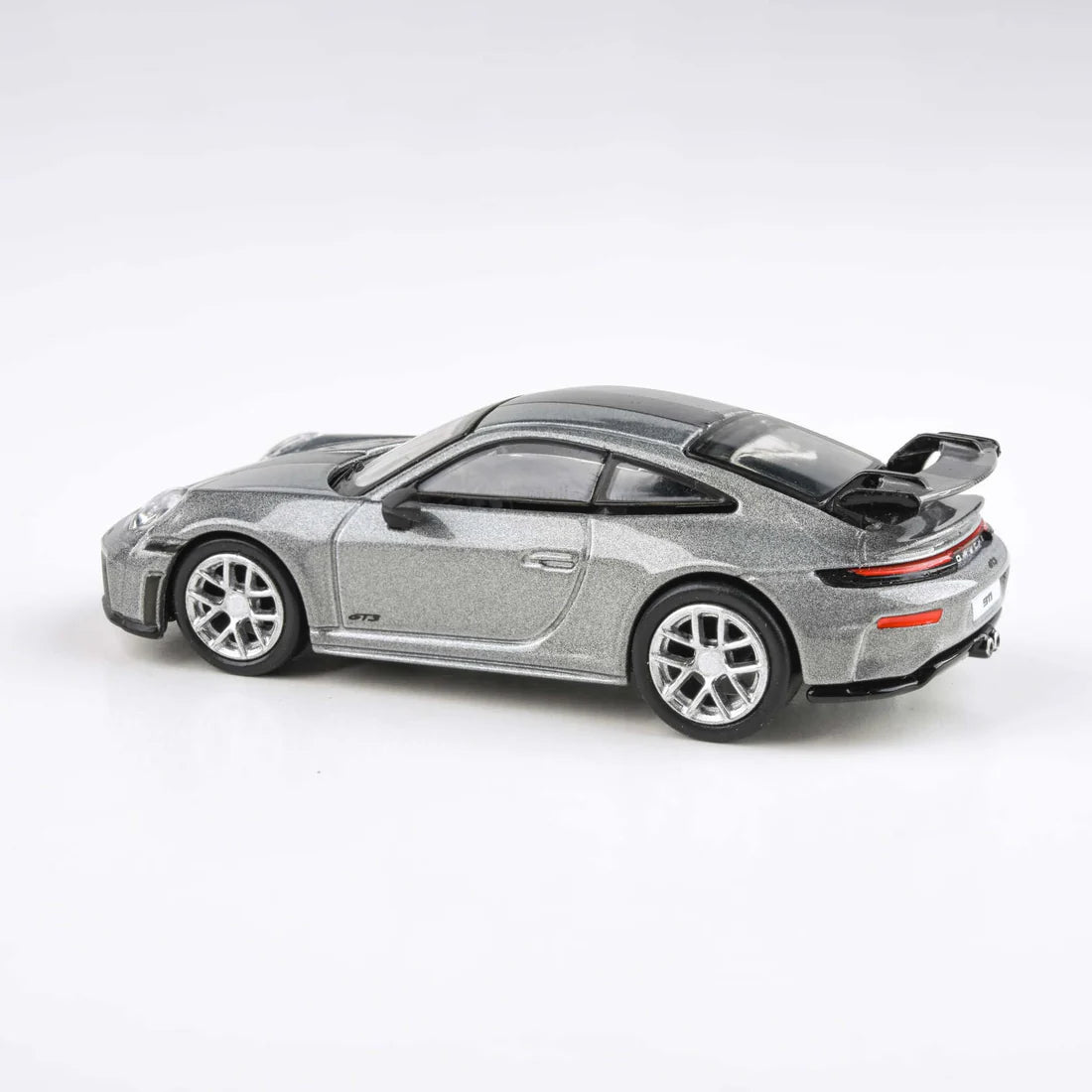 Porsche 911 GT3 (992.2) GT Metallic Silver 2025 Scale 1:64 Die-Cast Model Car Toy for Kids & Collectors