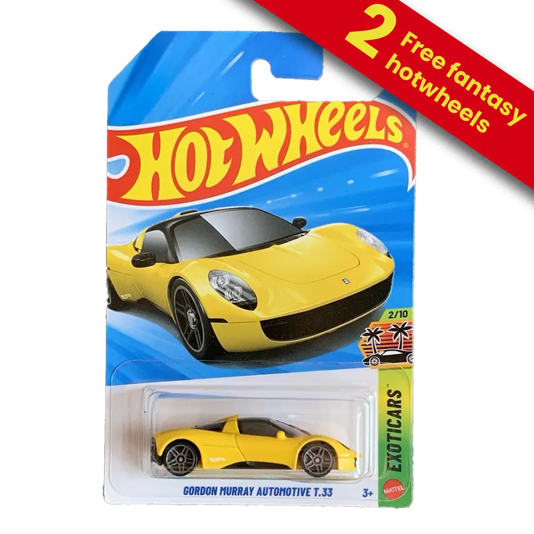 Hot Wheels Gordon Murray Automotive T.33 – 3/250 Yellow