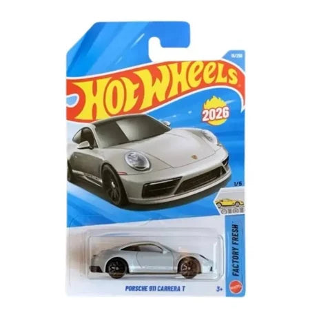 Hot Wheels Porsche 911 Carrera T Grey A Case 2026 15/250